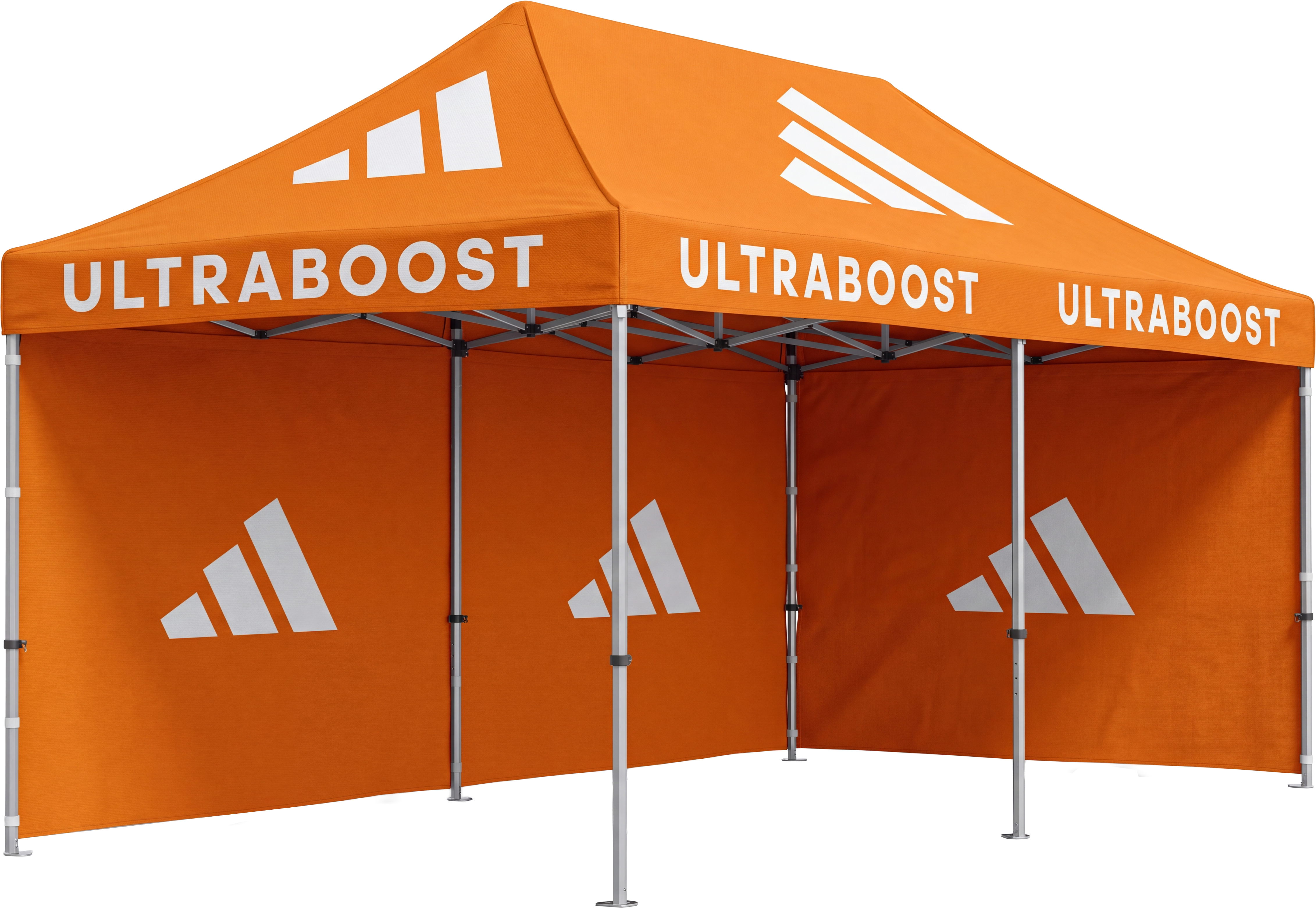 Toldo plegable personalizado Adidas 3x6